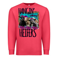 Cardinal Hangin With My Heifers Premium Sweatshirt - Bettercallsaul