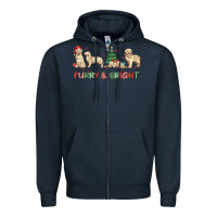 Furry And Bright Zipper Hoodie | Teevron
