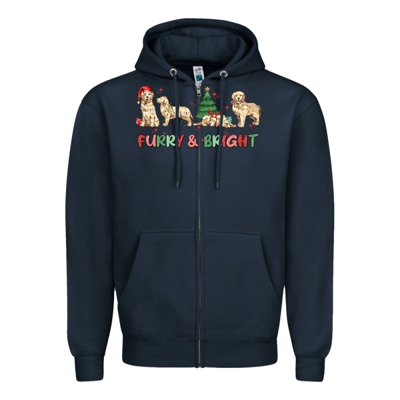Furry And Bright Zipper Hoodie by MaliasSmallBusiness | Teevron