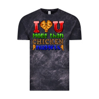 Cloud Black i love you more than chicken nuggets Vintage Tee - AdoDesignShop