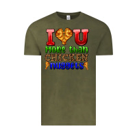 Vintage Olive i love you more than chicken nuggets Vintage Tee - AdoDesignShop
