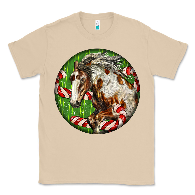 Horse Christmas Classic Tee by LillyAllenDesigns | Teevron
