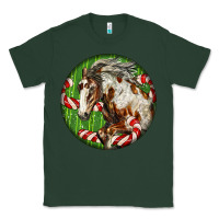 Sports Green Horse Christmas Classic Tee - LillyAllenDesigns