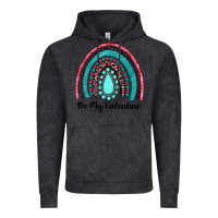 Vintage Black be my valentine gemstone rainbow Vintage Hoodie - JahusDesignShop