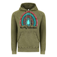 Vintage Olive be my valentine gemstone rainbow Vintage Hoodie - JahusDesignShop