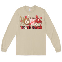 Mushroom tis the season baseball Long Sleeve Tee - MaliasSmallBusiness