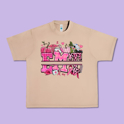 Emt Cancer And Fall Urban Heavy Tee Designed By Adodesignshop