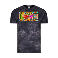 Love And Sunflower With Pen And Apple License Plate Template Vintage Tee | Teevron