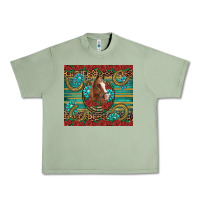 Oil Green western horse horseshoe roses gemstones glitter wooden Urban Heavy Tee - Artiststas