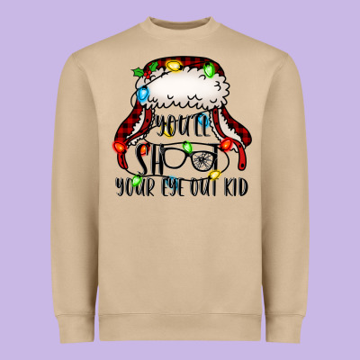 You'll Shoot Your Eye Out Kid Christmas Story Heavyweight Sweatshirt Designed By Jasminsmagicworld