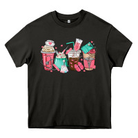Asphalt nurse coffee cups Heavy Core Tee - texasbilliewilder