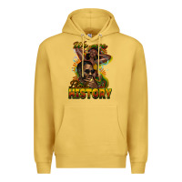 Antique Gold we are black history Premium Hoodie - NancyCooperArtShop