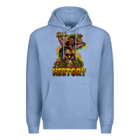 Colony Blue we are black history Premium Hoodie - NancyCooperArtShop