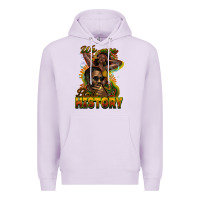 Lilac we are black history Premium Hoodie - NancyCooperArtShop