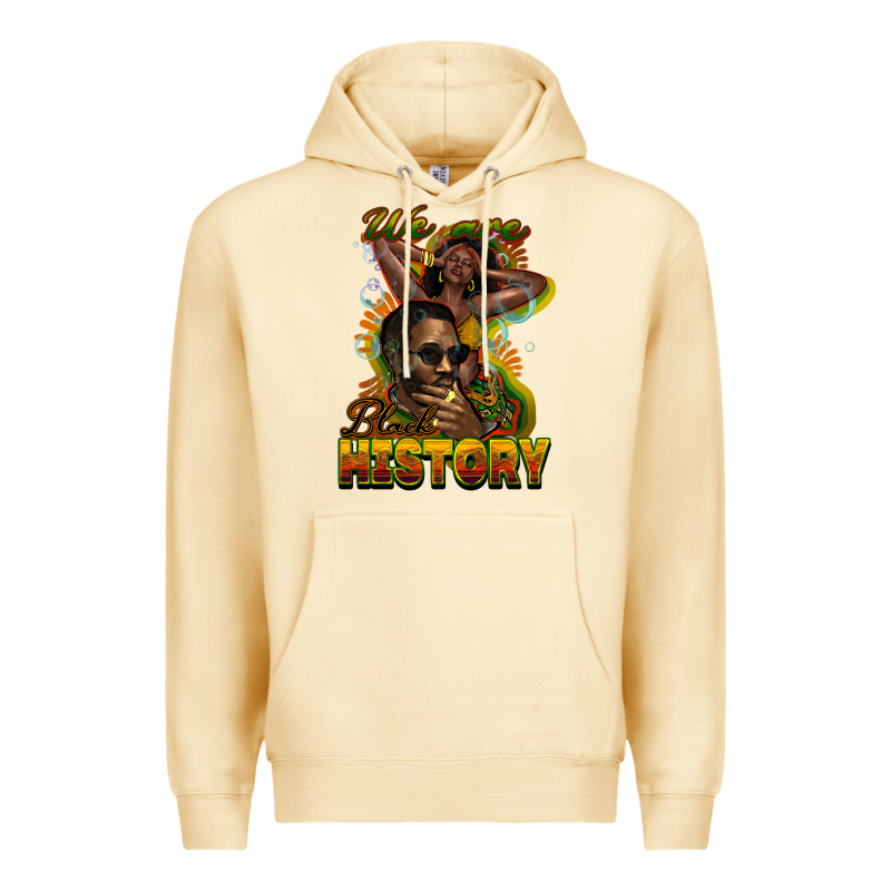 We Are Black History Premium Hoodie by NancyCooperArtShop | Teevron