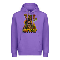 Purple we are black history Premium Hoodie - NancyCooperArtShop