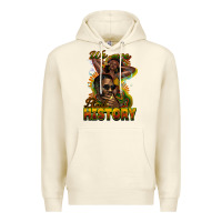Sandshell we are black history Premium Hoodie - NancyCooperArtShop