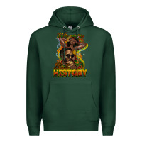 Sports Green we are black history Premium Hoodie - NancyCooperArtShop