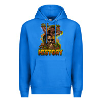 True Royal we are black history Premium Hoodie - NancyCooperArtShop