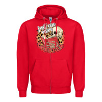Red just one more chapter Zipper Hoodie - MaliasSmallBusiness