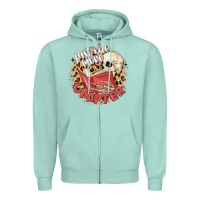 Seafoam just one more chapter Zipper Hoodie - MaliasSmallBusiness