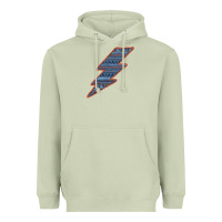 Matcha Western Orange Border Aztec Lightning Heavyweight Hoodie - Bettercallsaul