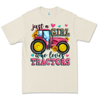 Bone just a girl who loves tractors Premium Tee - Zillion Design Studio
