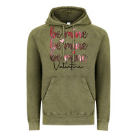 Vintage Olive be mine valentine Vintage Hoodie - JahusDesignShop