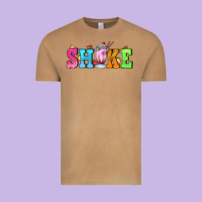 Shake With Milkshake Vintage Tee Designed By Adodesignshop