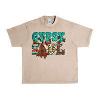 French Oak western gypsy soul horse roses serape aztec leopard Urban Heavy Tee - Artiststas