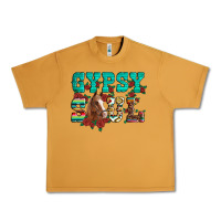 Peanut Butter western gypsy soul horse roses serape aztec leopard Urban Heavy Tee - Artiststas