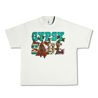 Pistachio western gypsy soul horse roses serape aztec leopard Urban Heavy Tee - Artiststas