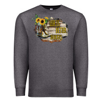 Charcoal Heather life is better in boots Premium Sweatshirt - Bettercallsaul