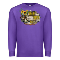 Purple life is better in boots Premium Sweatshirt - Bettercallsaul