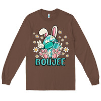Chestnut boujee  easter  egg Long Sleeve Tee - MaliasSmallBusiness
