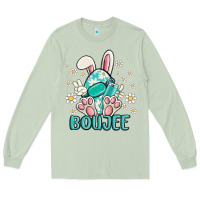 Matcha boujee  easter  egg Long Sleeve Tee - MaliasSmallBusiness
