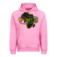 Fuchsia Pink Power Black History Urban Hoodie - HowdyJamesFarm
