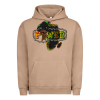 Pigment Burro Power Black History Urban Hoodie - HowdyJamesFarm