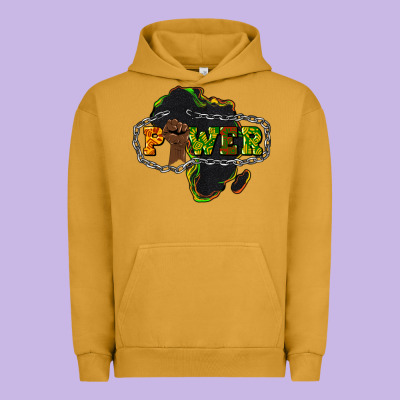 Power Black History Urban Hoodie Designed By Howdyjamesfarm