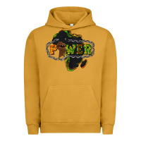 Pigment Peanut Butter Power Black History Urban Hoodie - HowdyJamesFarm