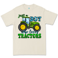 Bone just a boy who loves tractors Premium Tee - Zillion Design Studio