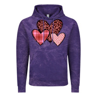 Cloud Purple hearts Vintage Hoodie - JahusDesignShop