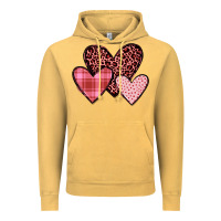 Vintage Mustard hearts Vintage Hoodie - JahusDesignShop