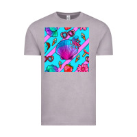 Vintage Zinc sea shell Vintage Tee - BundleAndBundleShop