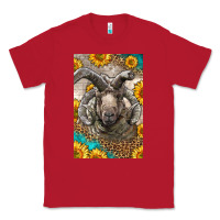 Red Western Navajo Churro Sheep Classic Tee - LillyAllenDesigns
