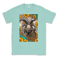 Seafoam Western Navajo Churro Sheep Classic Tee - LillyAllenDesigns