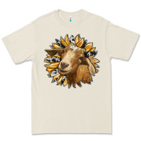 Bone sunflower with goat Premium Tee - RanaPortraitStore