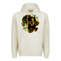 Oatmeal Heather hope black history Premium Hoodie - NancyCooperArtShop