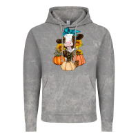 Cloud Rock Cow Fall Pumpkin Vintage Hoodie - Artiststas
