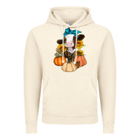 Vintage Artic Cow Fall Pumpkin Vintage Hoodie - Artiststas